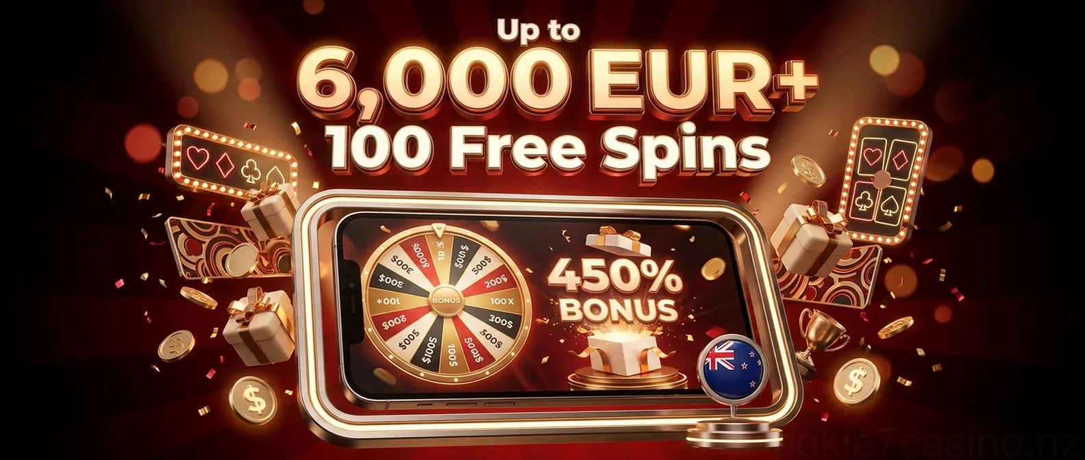 Up to 6,000 EUR+ 100 Free Spins